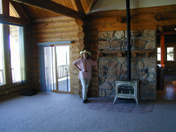 Marty Vyn Boennighausen in the Great Room