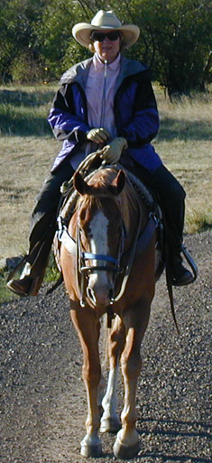 Marty and "Mr. Red Bug" start the Morning......